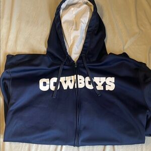 Nike nfl Cowboys zip up Hoodie